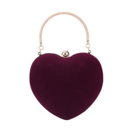 Heart-Shaped Chain Handbag, Shoulder Crossbody Bag