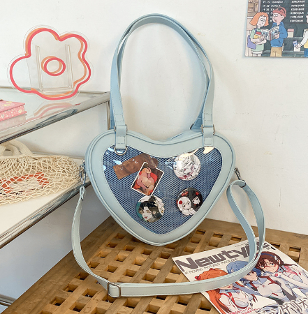Women's Love Shape Shoulder Crossbody Fashion Bag