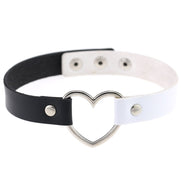 Harajuku Street Dance Heart-Shaped Choker Necklace