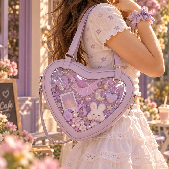 Love at First Carry Heart Bag
