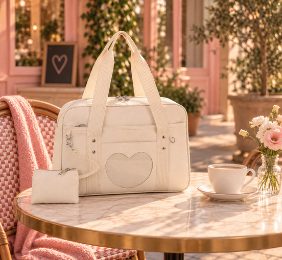 Sweetheart Window Shoulder Bag