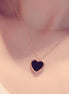Heart Necklace - Collier for Clavicle