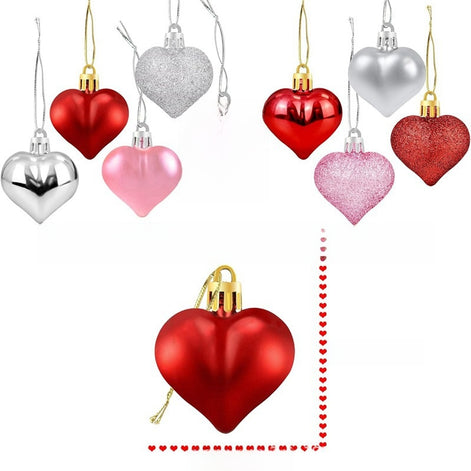 Plastic Christmas ornaments