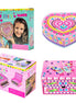 Heart-Shaped Jewelry Box and Storage Organizer