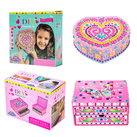 Heart-Shaped Jewelry Box and Storage Organizer