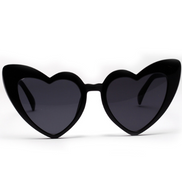 Heart-Shaped Sunglasses and Love Glasses