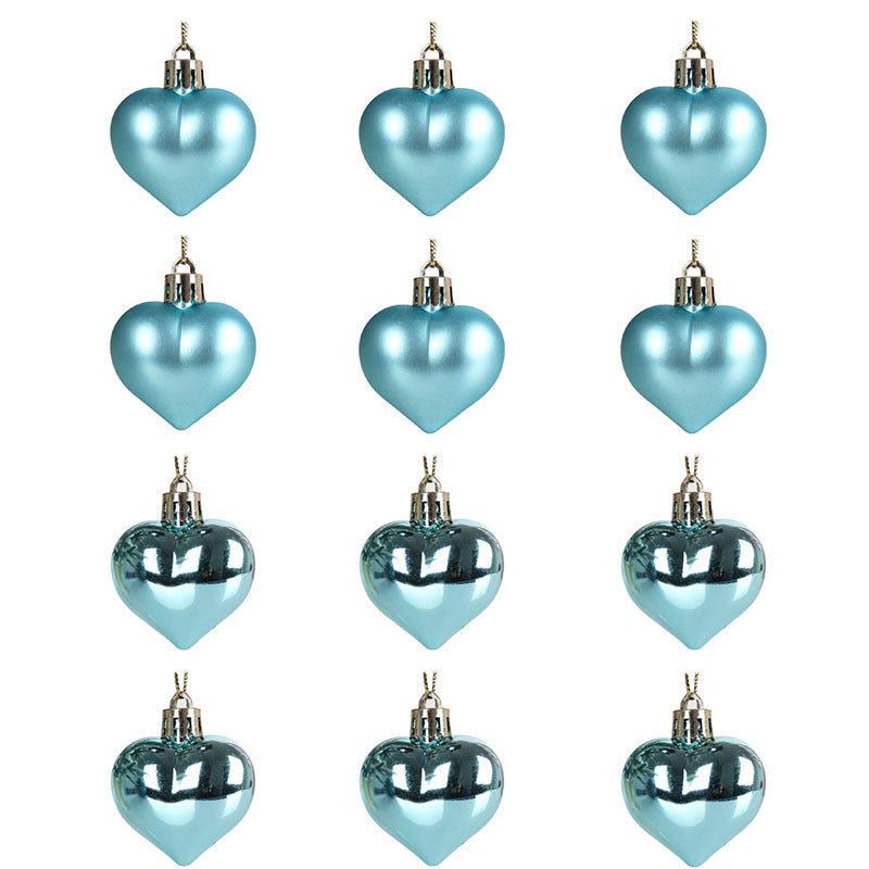 Heart-Shaped Christmas Tree Hanging Decoration Ornament