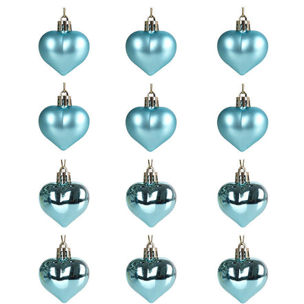 Heart-Shaped Christmas Tree Hanging Decoration Ornament