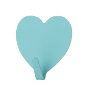 Pink Heart Sticky Hook - Stainless Steel Room Decor