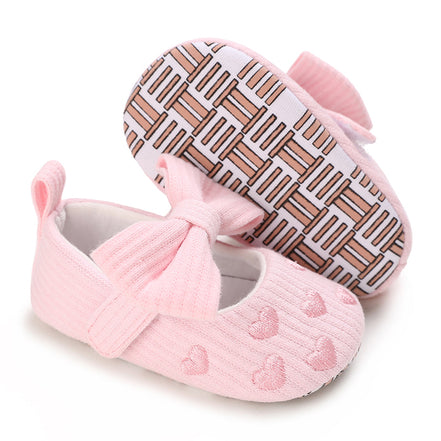 Heart-Shaped Baby Princess Shoes for Beginners