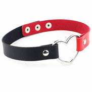 Harajuku Street Dance Heart-Shaped Choker Necklace