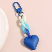 Handmade Heart Shaped Acrylic Keychain Pendant Accessories