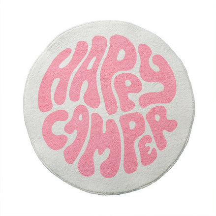 Cute Heart-Shaped Imitation Cashmere Floor Mat