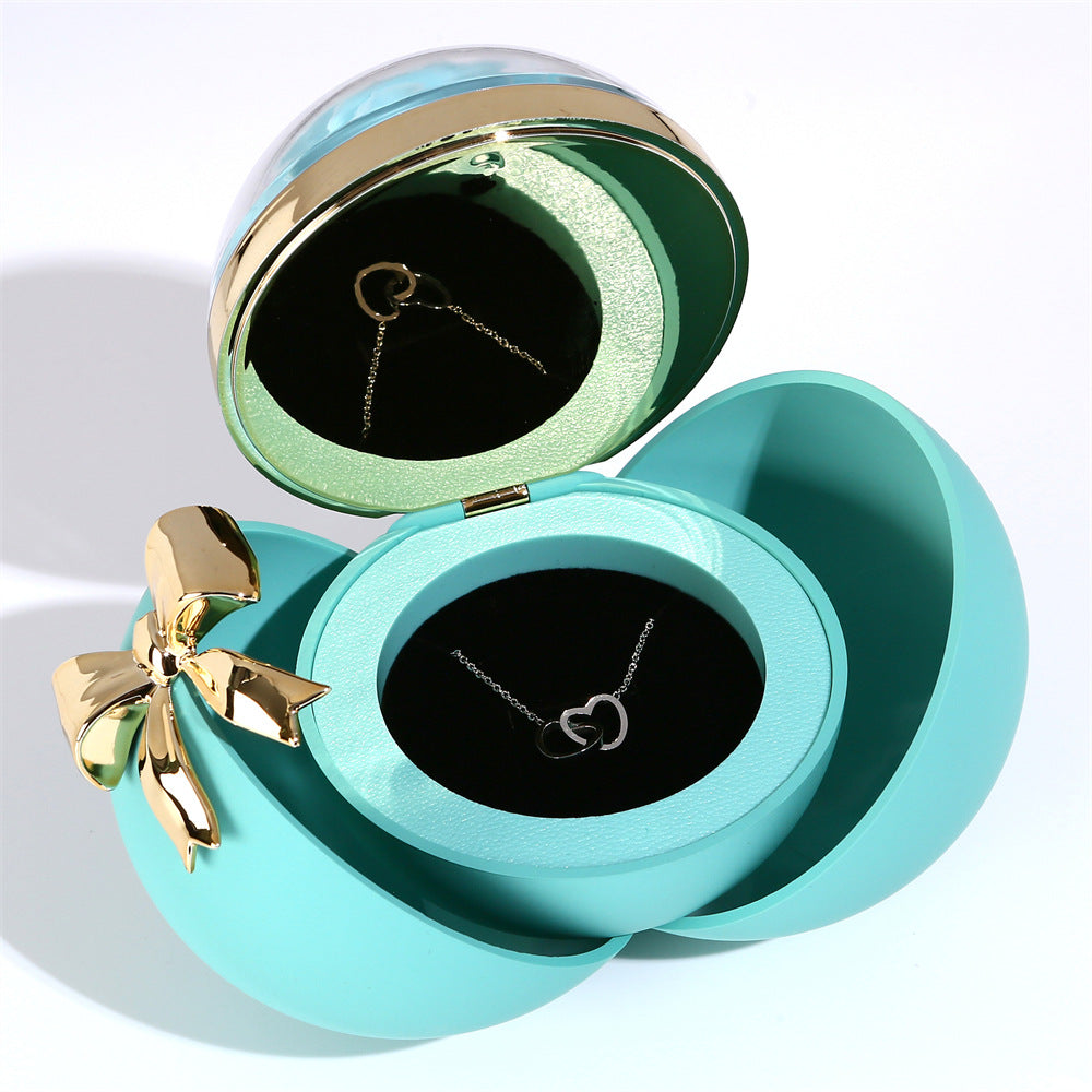 Magnetic Heart Shape Necklace with Gift Box