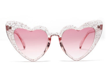 Heart-Shaped Sunglasses - Stylish Eyewear for All