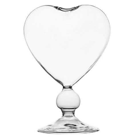 Heart-Shaped Cocktail Glass - Creative Japanese Design