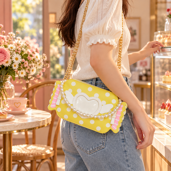 Sweet Like Candy Heart Bag
