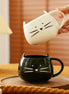 Cute cat ceramic mug