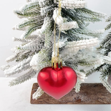 Plastic Christmas ornaments