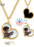 Photo warming heart-shaped POD photo heating color-changing heart