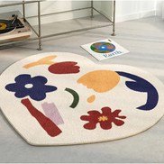 Creative Heart Shape Rug for Living Room or Bedroom