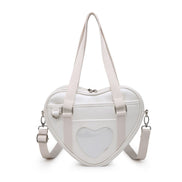Women's Love Shape Shoulder Crossbody Fashion Bag