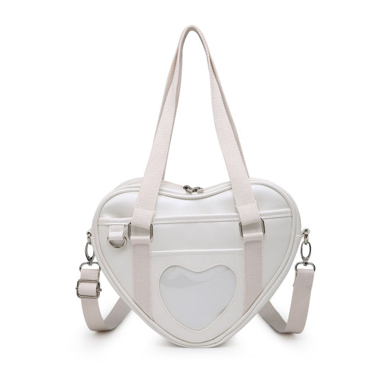 Women's Love Shape Shoulder Crossbody Fashion Bag