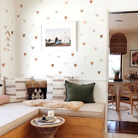 Bohemian Heart Wall Decor Ideas for Home Design