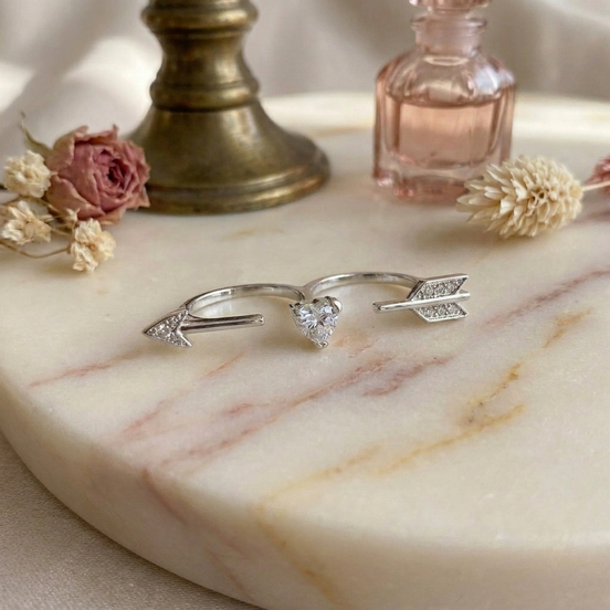 Cupid’s Arrow Ring